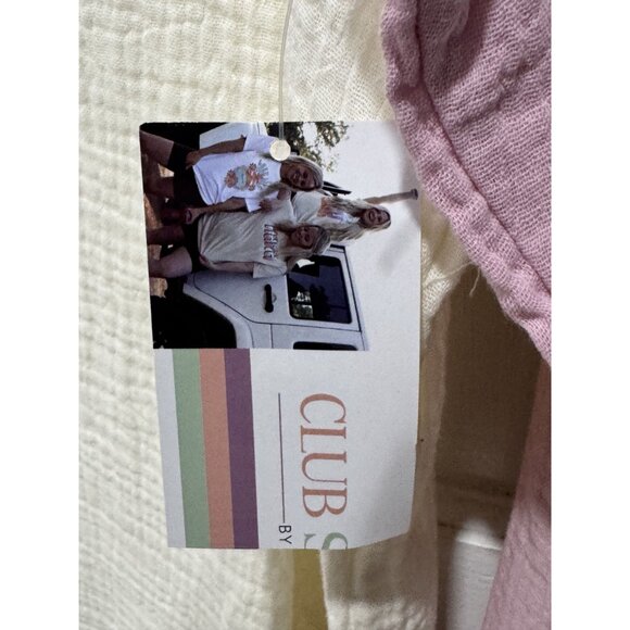 CLUB SOCIAL By Jadelynn Brooke Women Longsleeve Button-Down Shirt SMALL - Picture 5 of 5